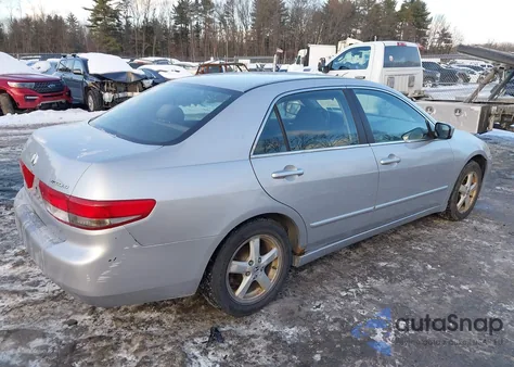 2004 Honda Accord 2.4 Ex z USA, uszkodzony, nr VIN 1HGCM56744A174691